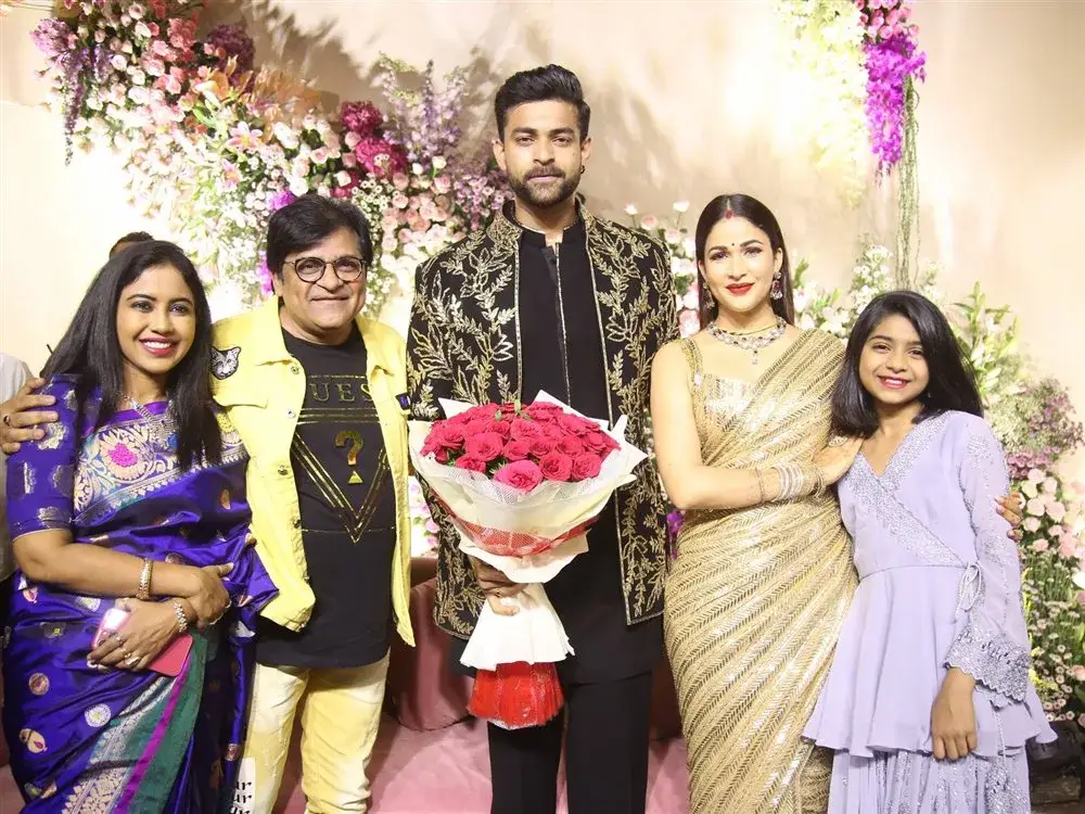 Varun Tej Lavanya Tripathi Wedding Reception Images